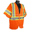 Custom short-sleeved reflective safety clothing